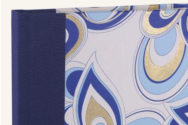 Farbenfrohes Tagebuch für Urlaubserinnerungen, handmade in Germany